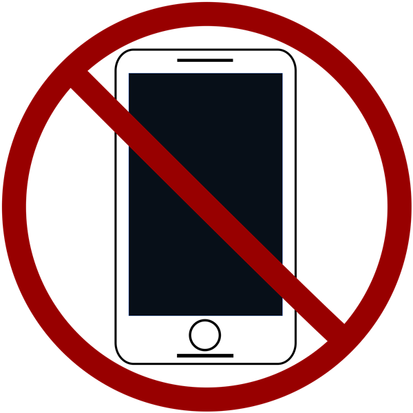  No Cell Phone Zone